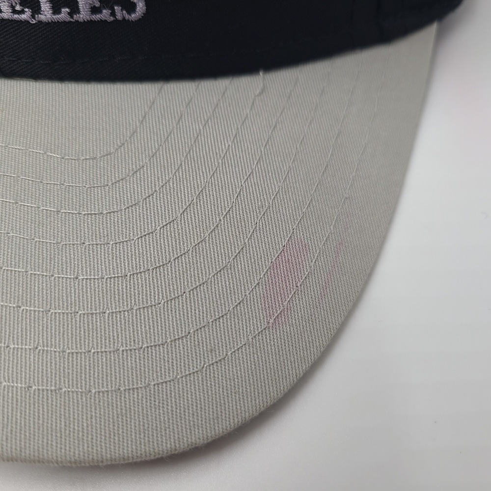 Vintage Los Angeles Raiders Hat Snapback AJD Black Gray NFL Football 80s 90s Men - Picture 4 of 13